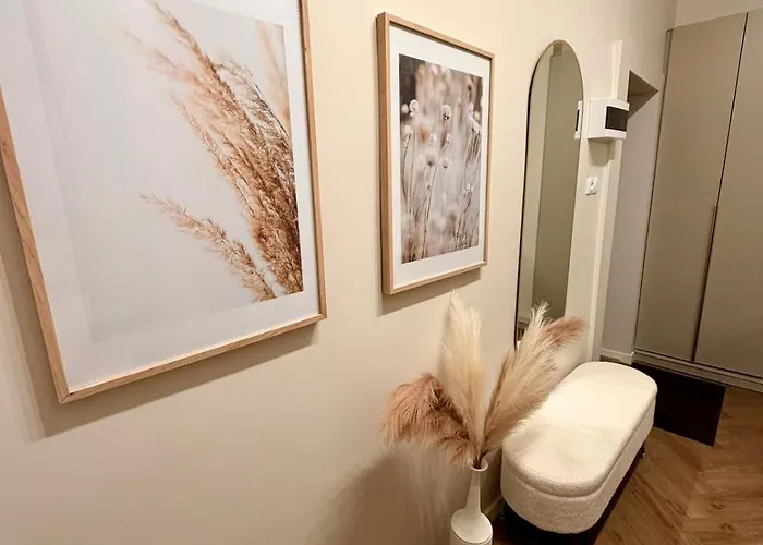 Apartment Elegant White In Centre With Parking Riga